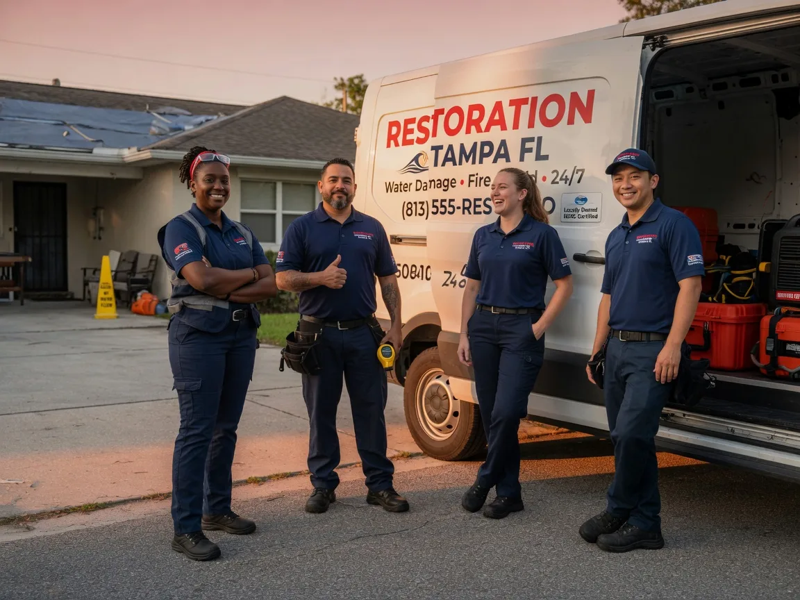 Water Damage Restoration company in Lansford, PA