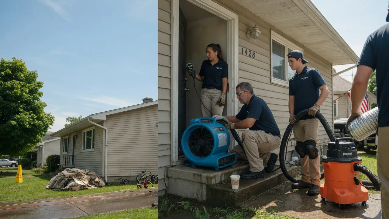Water Damage Restoration in Lansford, PA near me